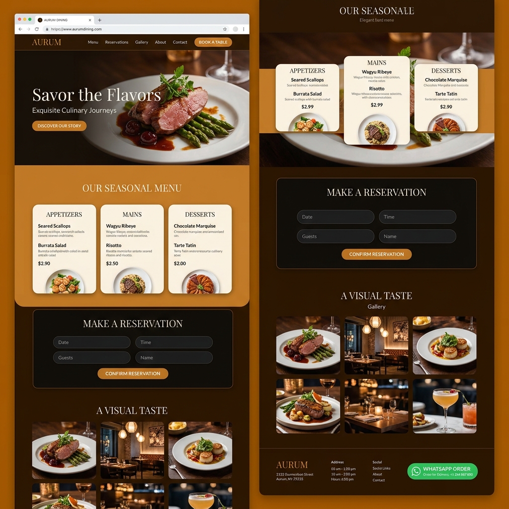 Spice Symphony Restaurant — SKIBZY Portfolio